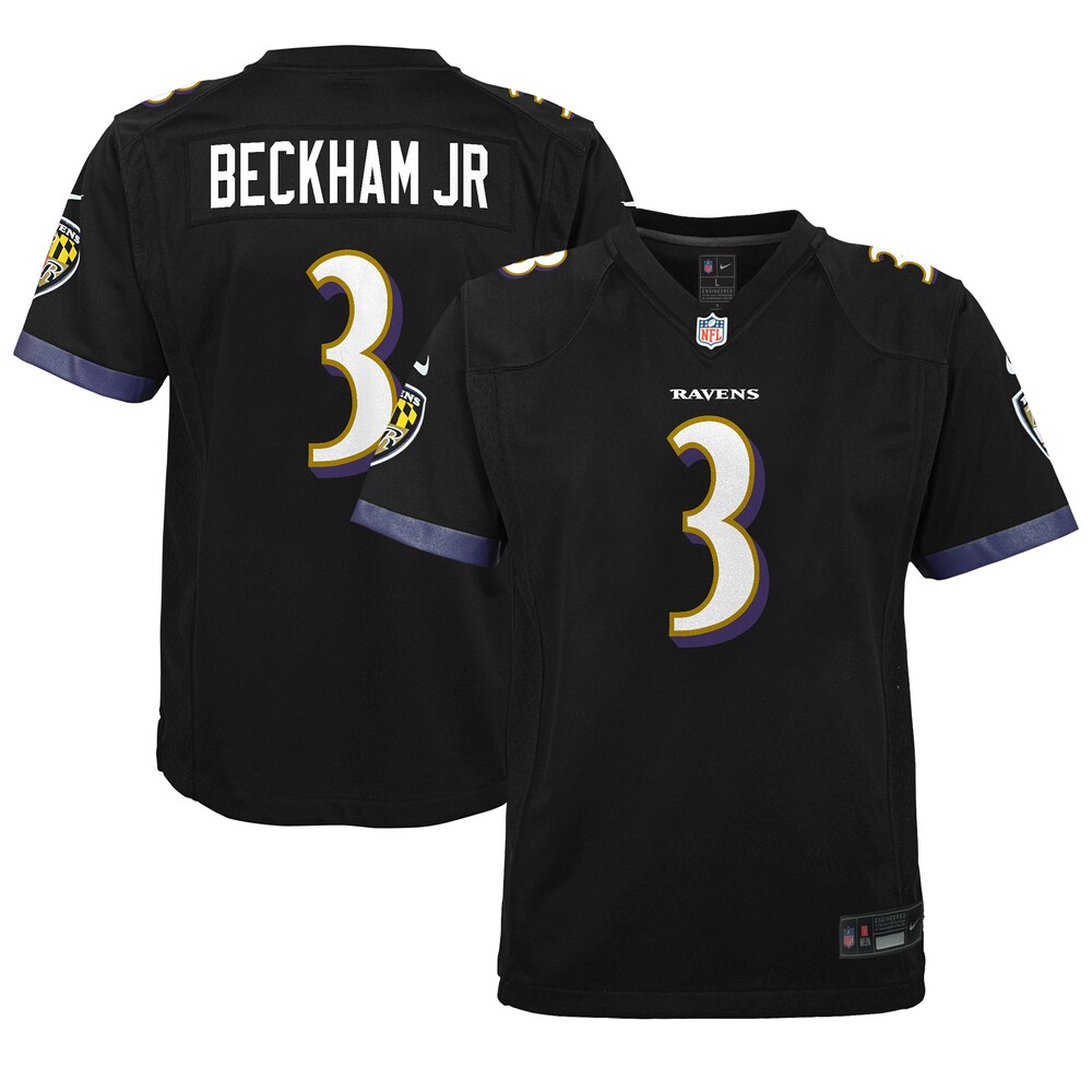 Odell Beckham Jr. Baltimore Ravens Nike Youth Alternate Game Jersey
